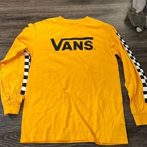Vans yellow long sleeve